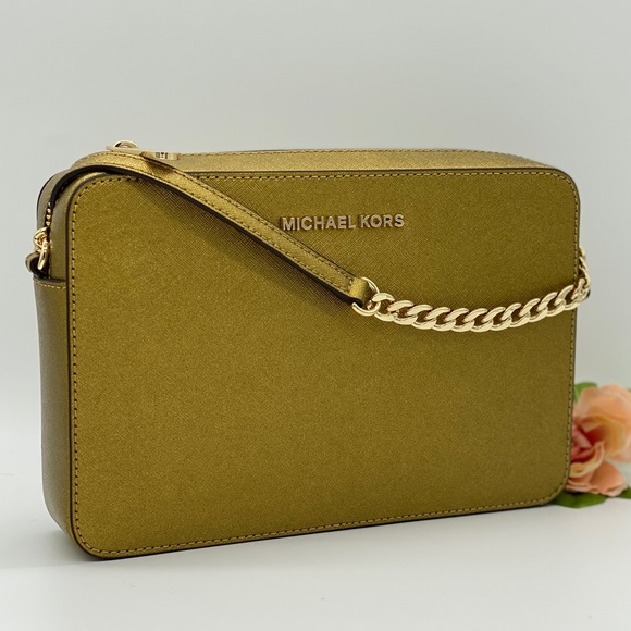 MICHAEL KORS JET SET ITEM LG EW CROSSBODY LEATHER - Picture 3 of 15